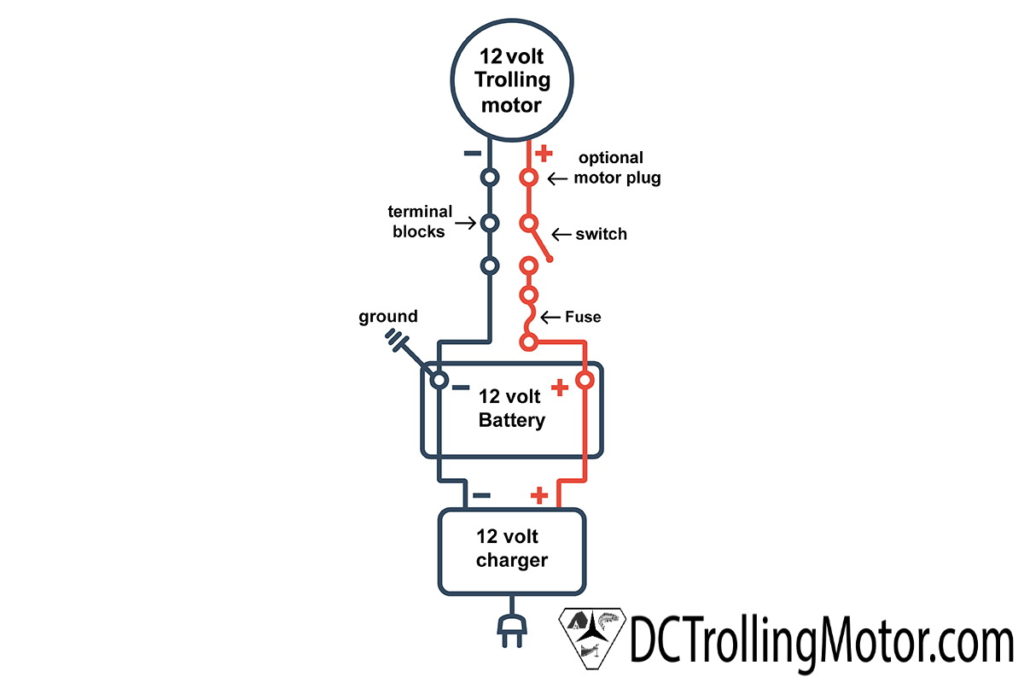 12 volt bow mount electric trolling motor wiring schematic